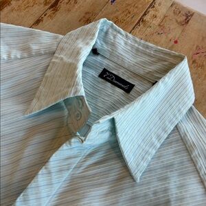 Men's 7 Diamonds Striped Dress Shirt